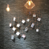 Keramische wandtegel, wandtegels, antraciet, imitatie leisteen, natuursteen, Black Slate